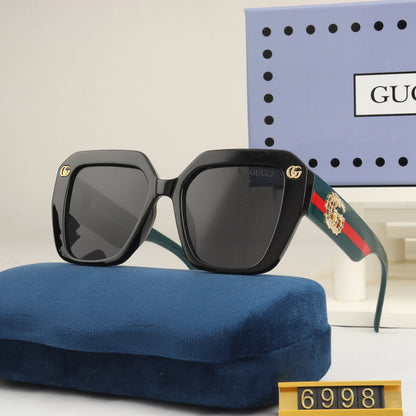 Classic tri-color polarized sunglasses