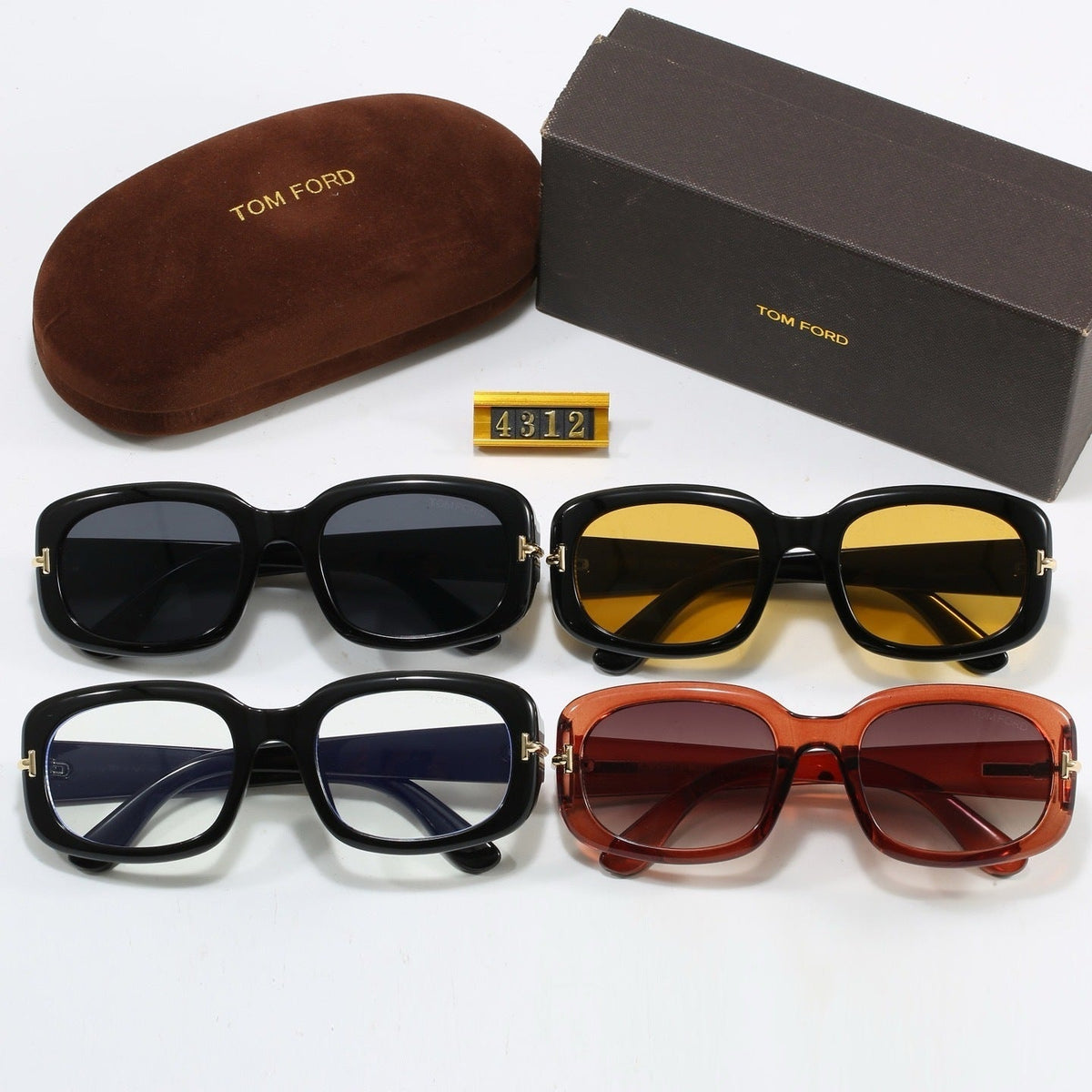 4 Colors Fashion Sunglasses—4312