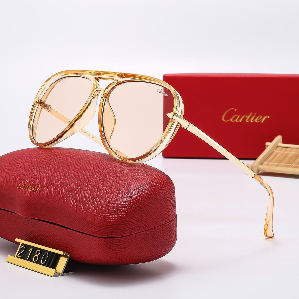 Fashion Jelly Color Sunglasses 2180