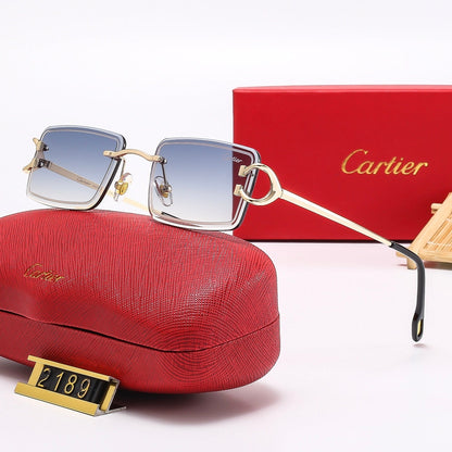 Fashion Square Frameless Sunglasses 2189