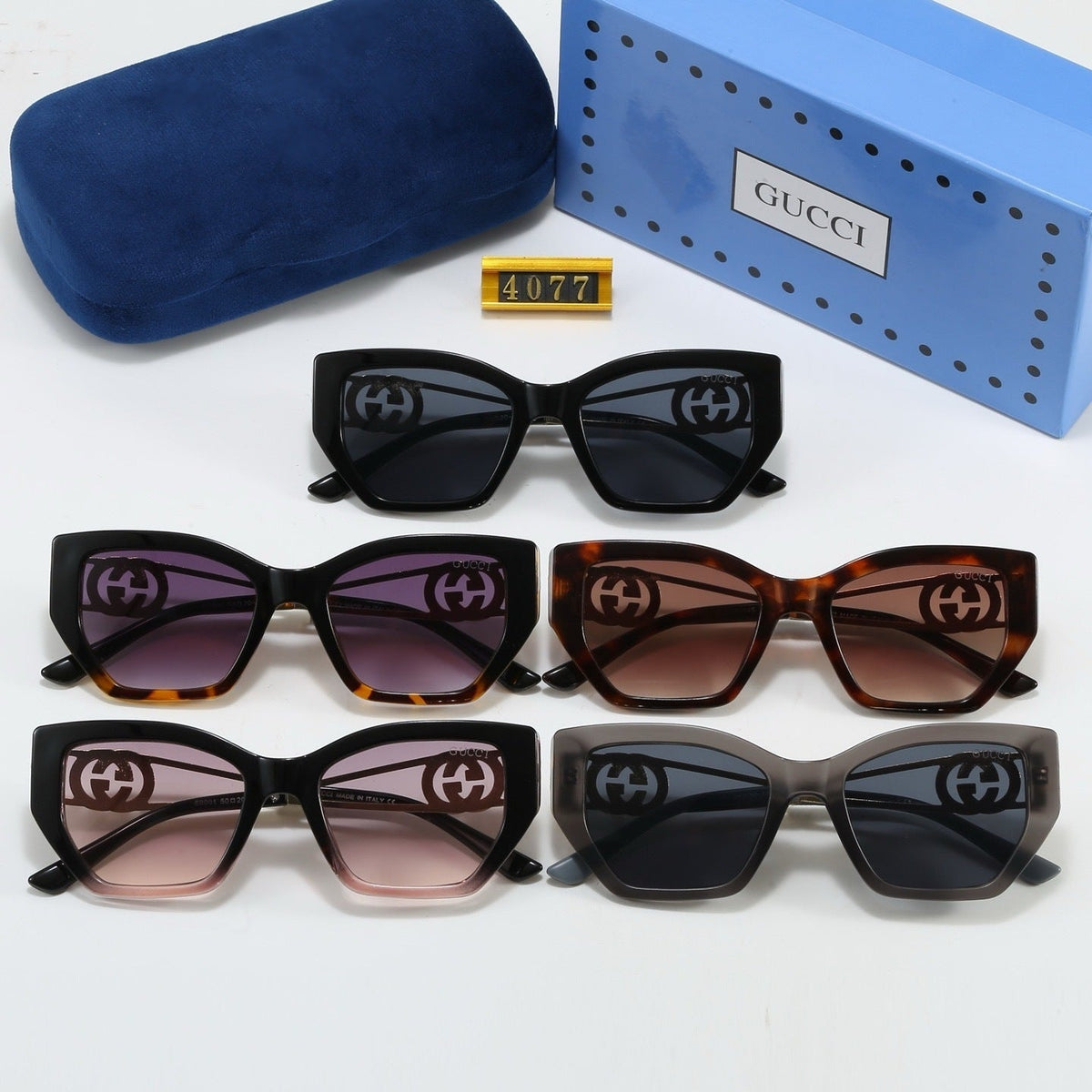 5 Colors Fashion Sunglasses—4077