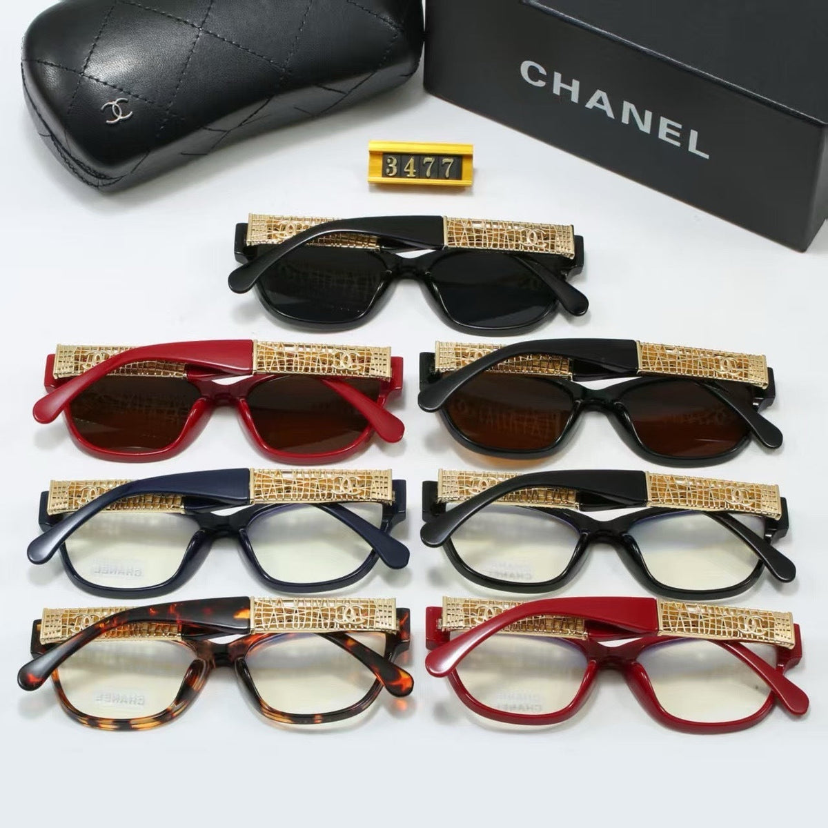 7 Colors Fashion glasses—3477