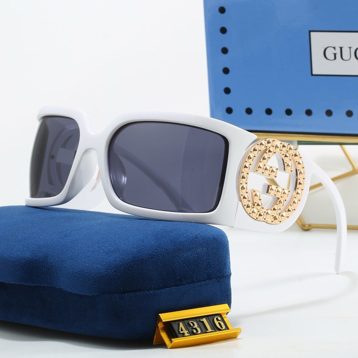 Big Frame 4 Colors Fashion Sunglasses—4316