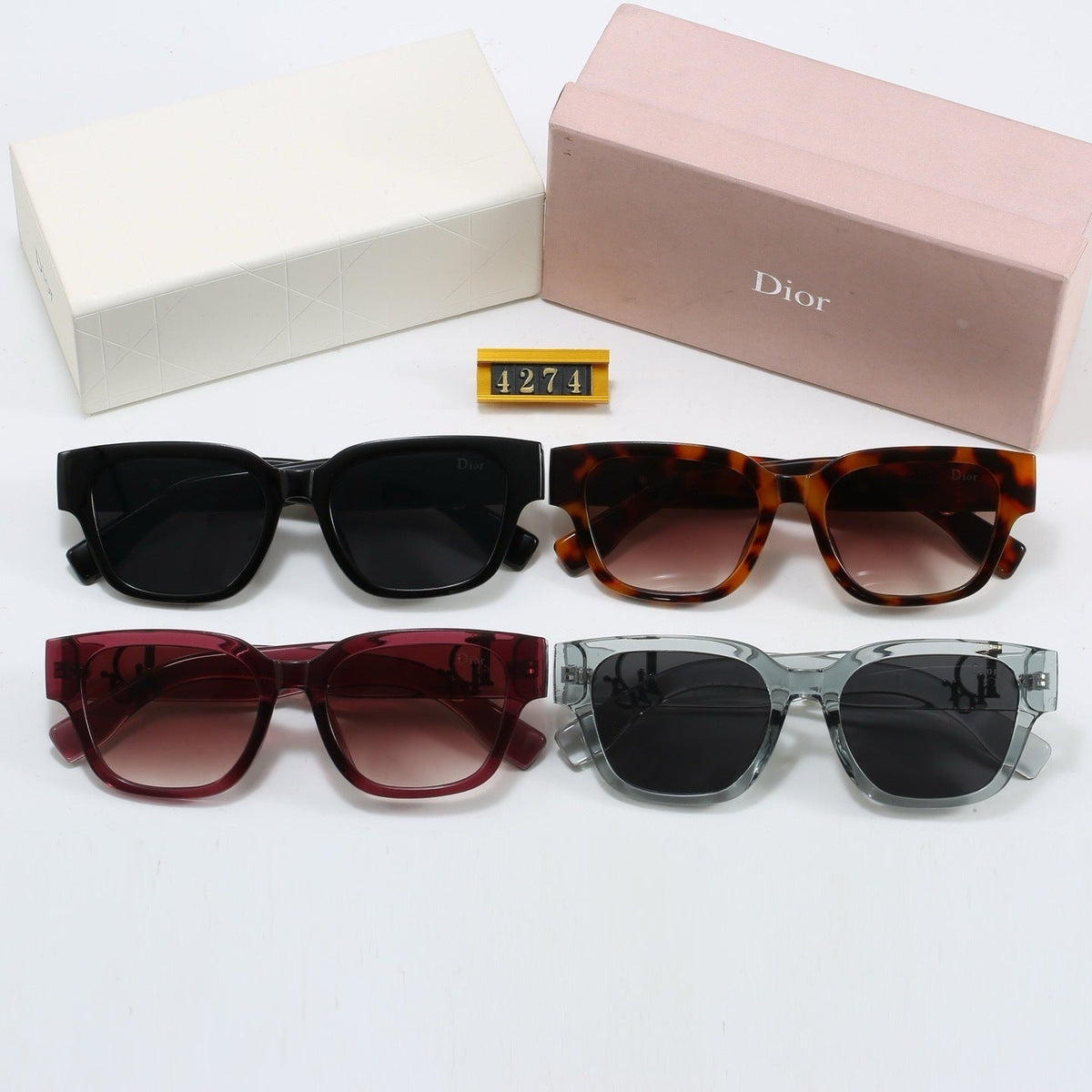 4 Colors Fashion Sunglasses—4274