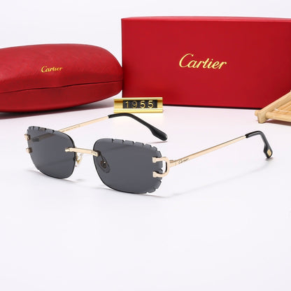 Diamond Cut on 7 Colors Fashion Sunglasses—1955