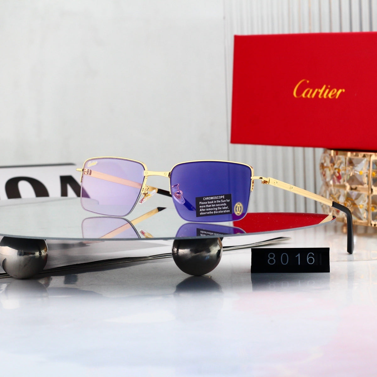 7 Colors Fashion Sunglasses—8016