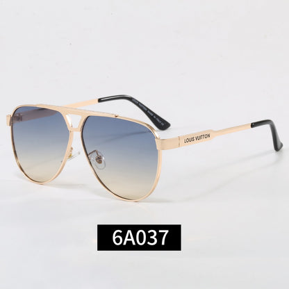Premium Metallic aviator sunglasses 6A037