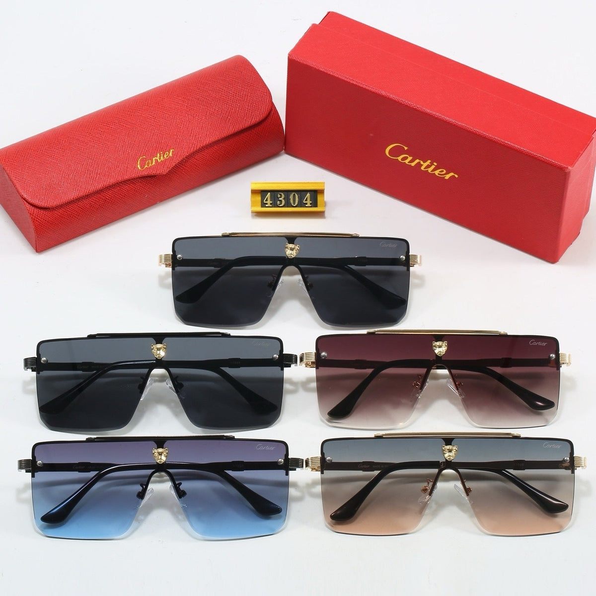 5 Colors Fashion Sunglasses—4304
