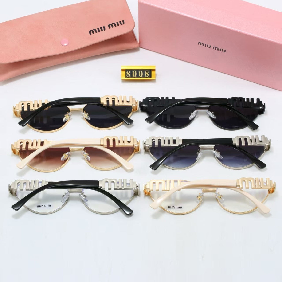 6 Colors Fashion Sunglasses—8008