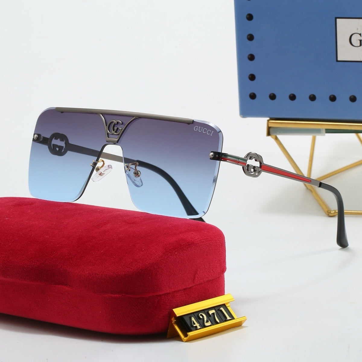 5 Colors Fashion Sunglasses—4271