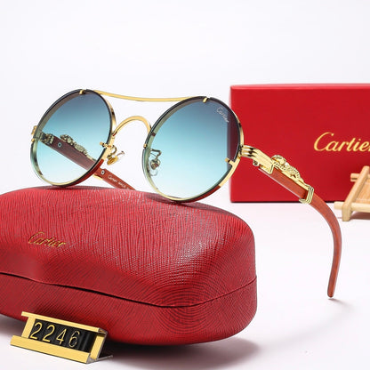 unique design round sunglasses 2246