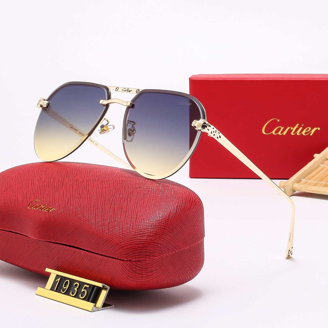 7 Colors Fashion Metal Pilot Sunglasses 1935