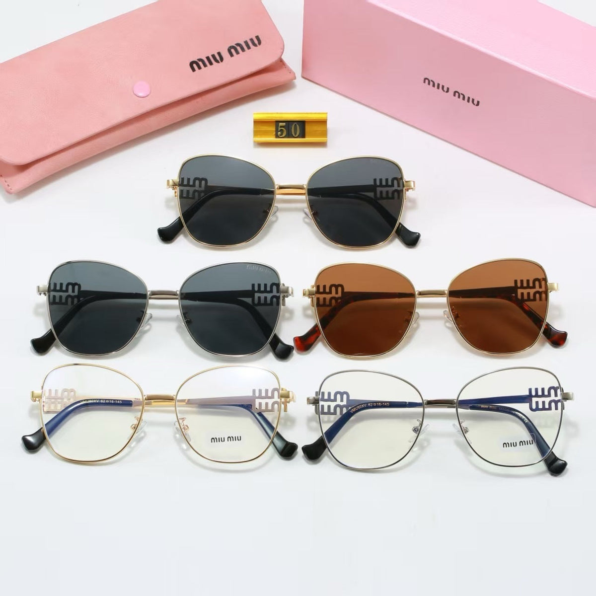 5 Colors Fashion Sunglasses—50
