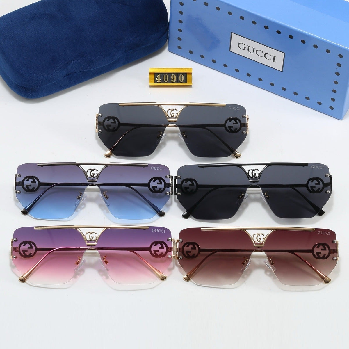 5 Colors Fashion Sunglasses—4090