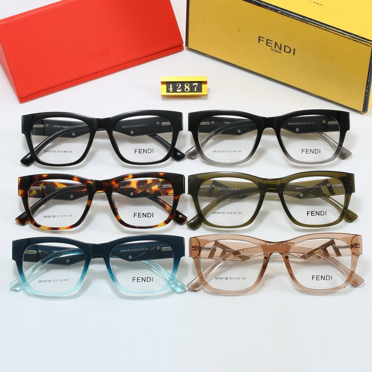 6 Colors Fashion Sunglasses—4287