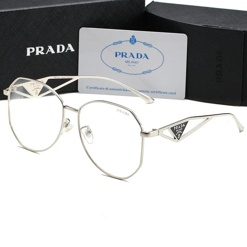 Unisex Triangle fashion Metal Sunglasses