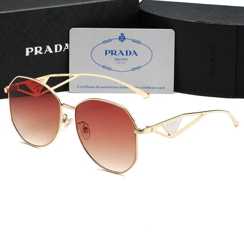 Unisex Triangle fashion Metal Sunglasses