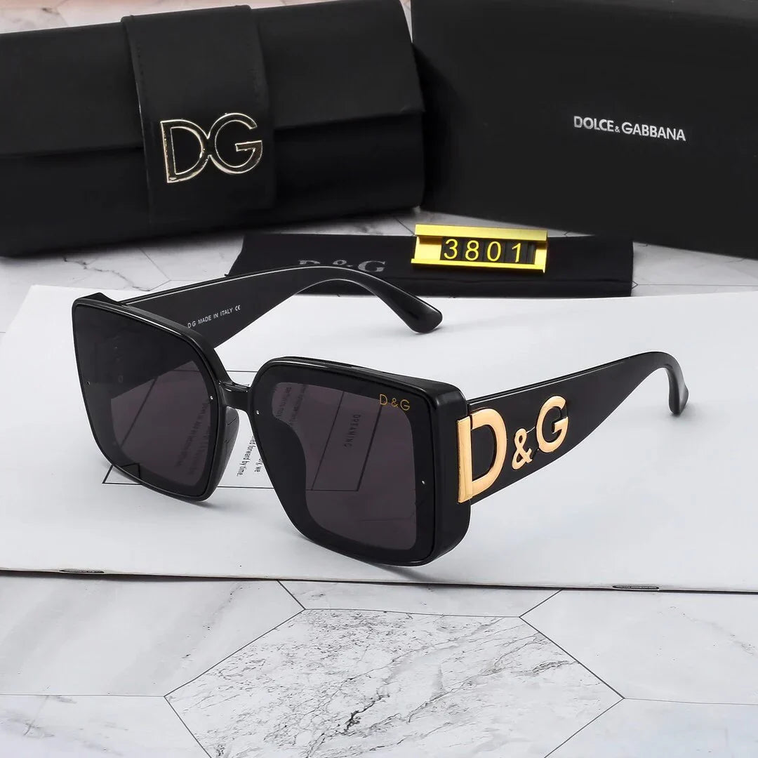 Thick Frame Fashion Sunglasses 3801