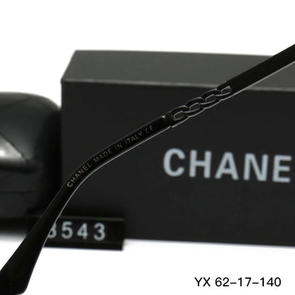 Metal polarized sunglasses