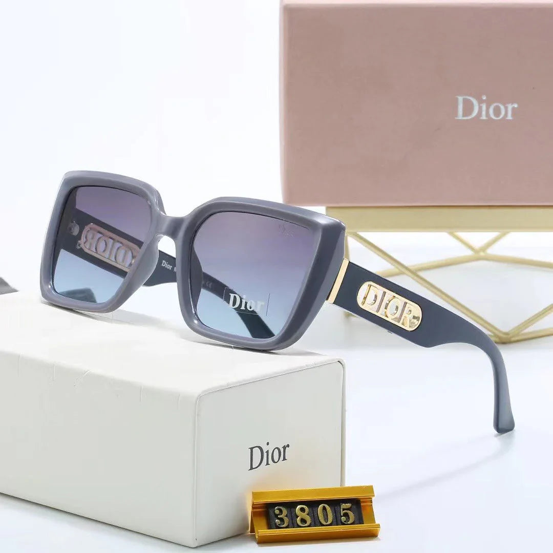 Large Square Frame Sunglasses