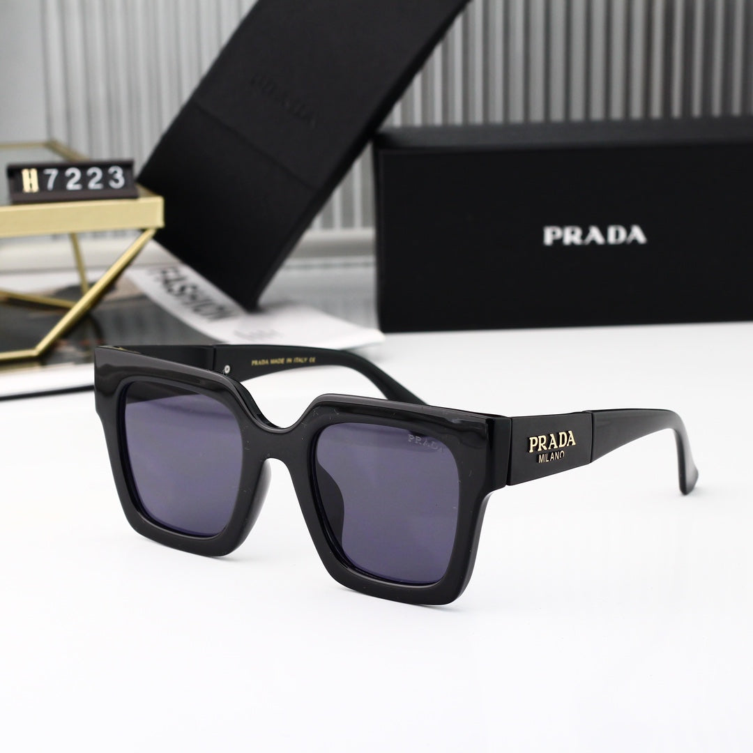 5-color Polaroid nylon HD lenses Full frame sunglasses  7223