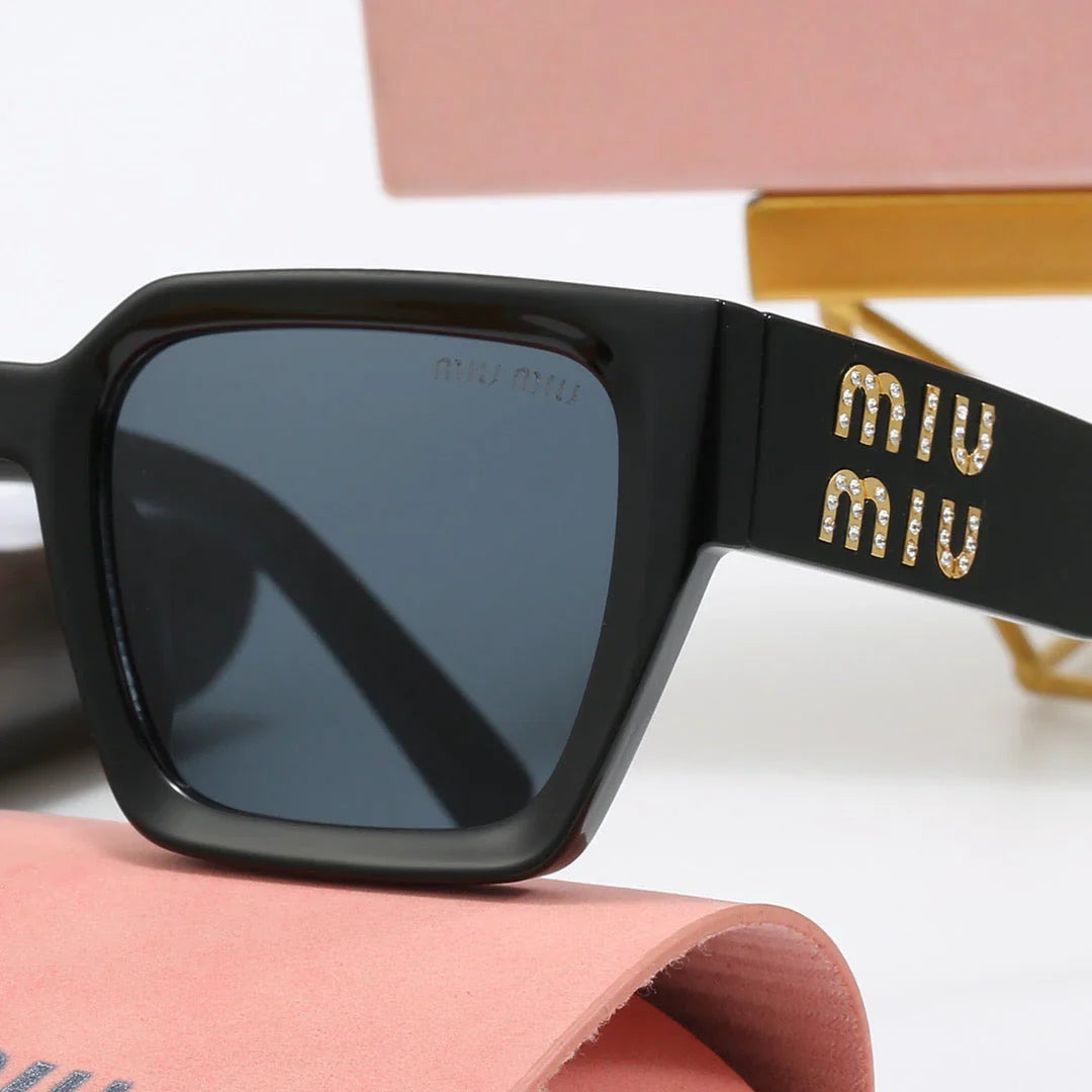 square frame universal sunglasses 4018