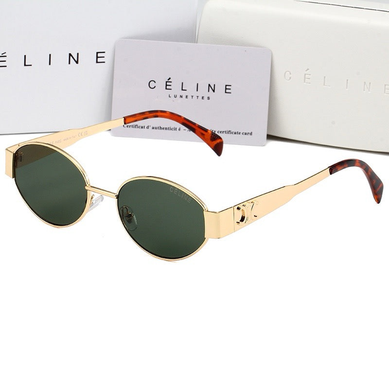 Retro classic fashion metal sunglasses