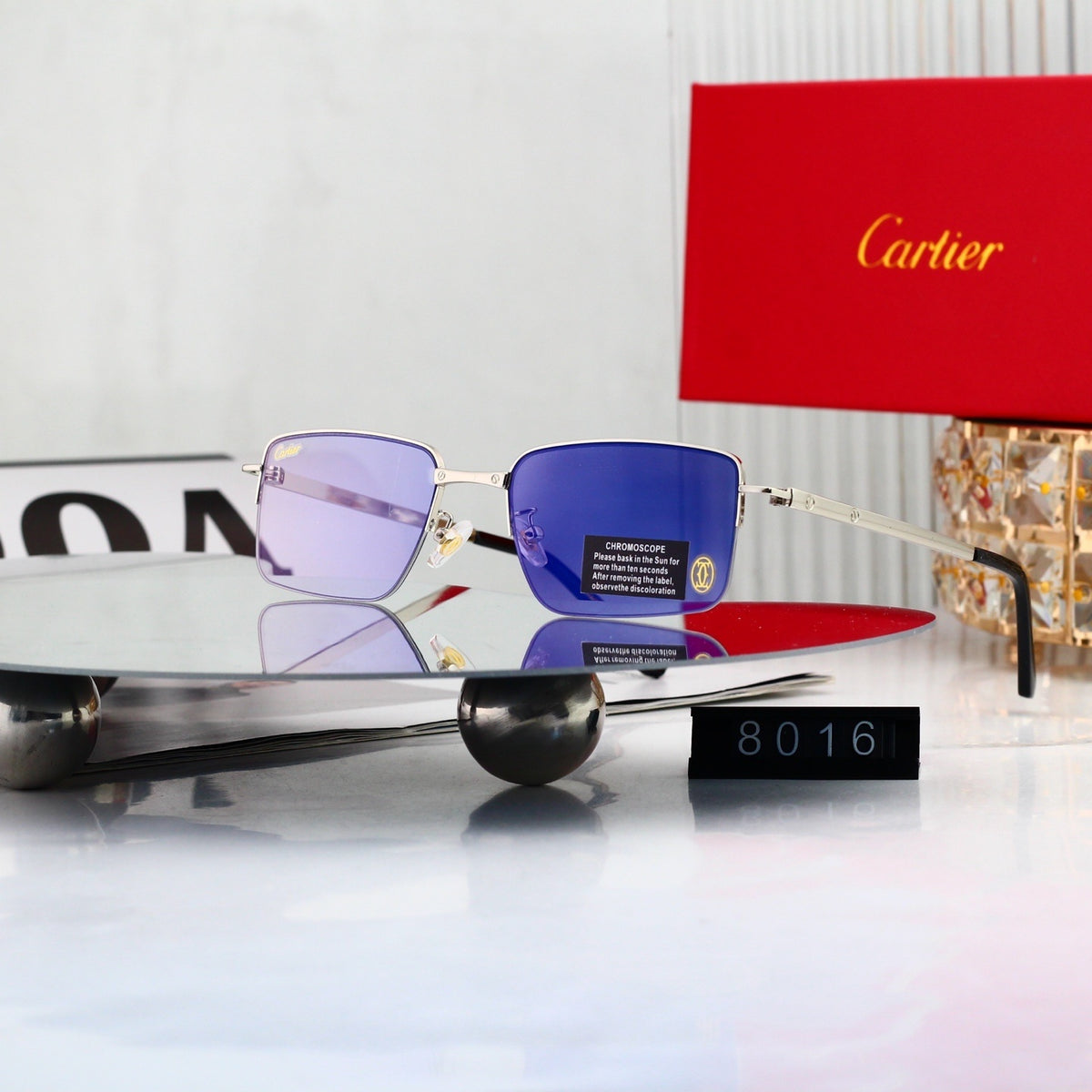 7 Colors Fashion Sunglasses—8016