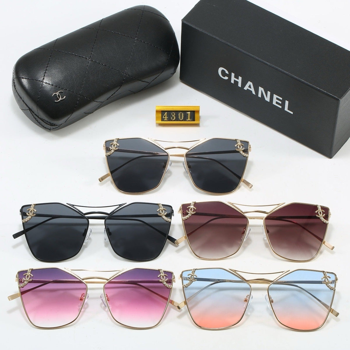 5 Colors Fashion Sunglasses—4301