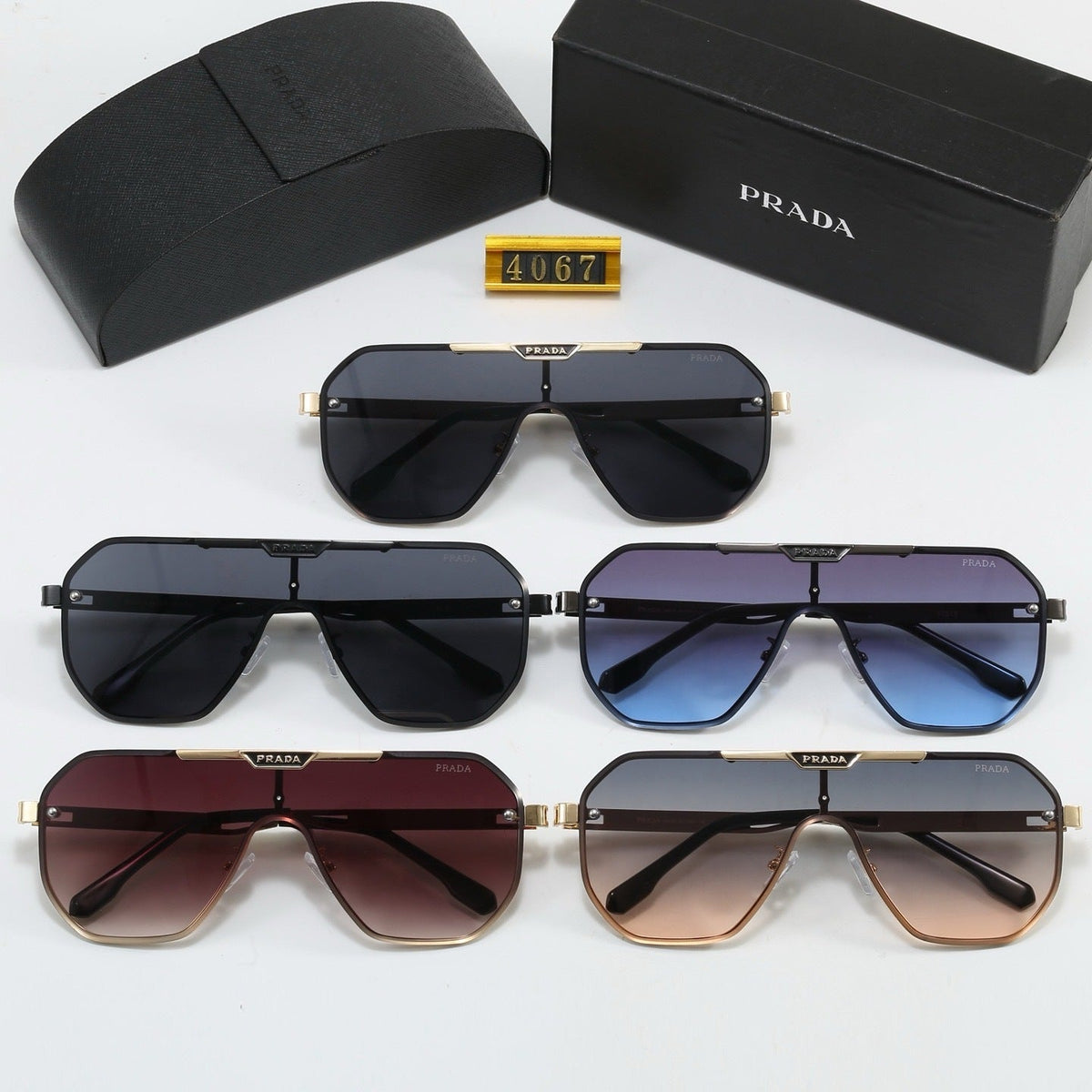 5 Colors Fashion Sunglasses—4067
