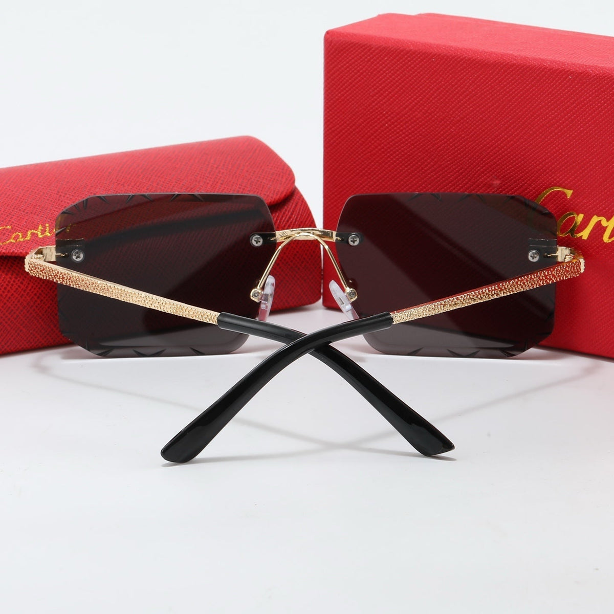 Leopard Head One piece pilot sunglasses 4213