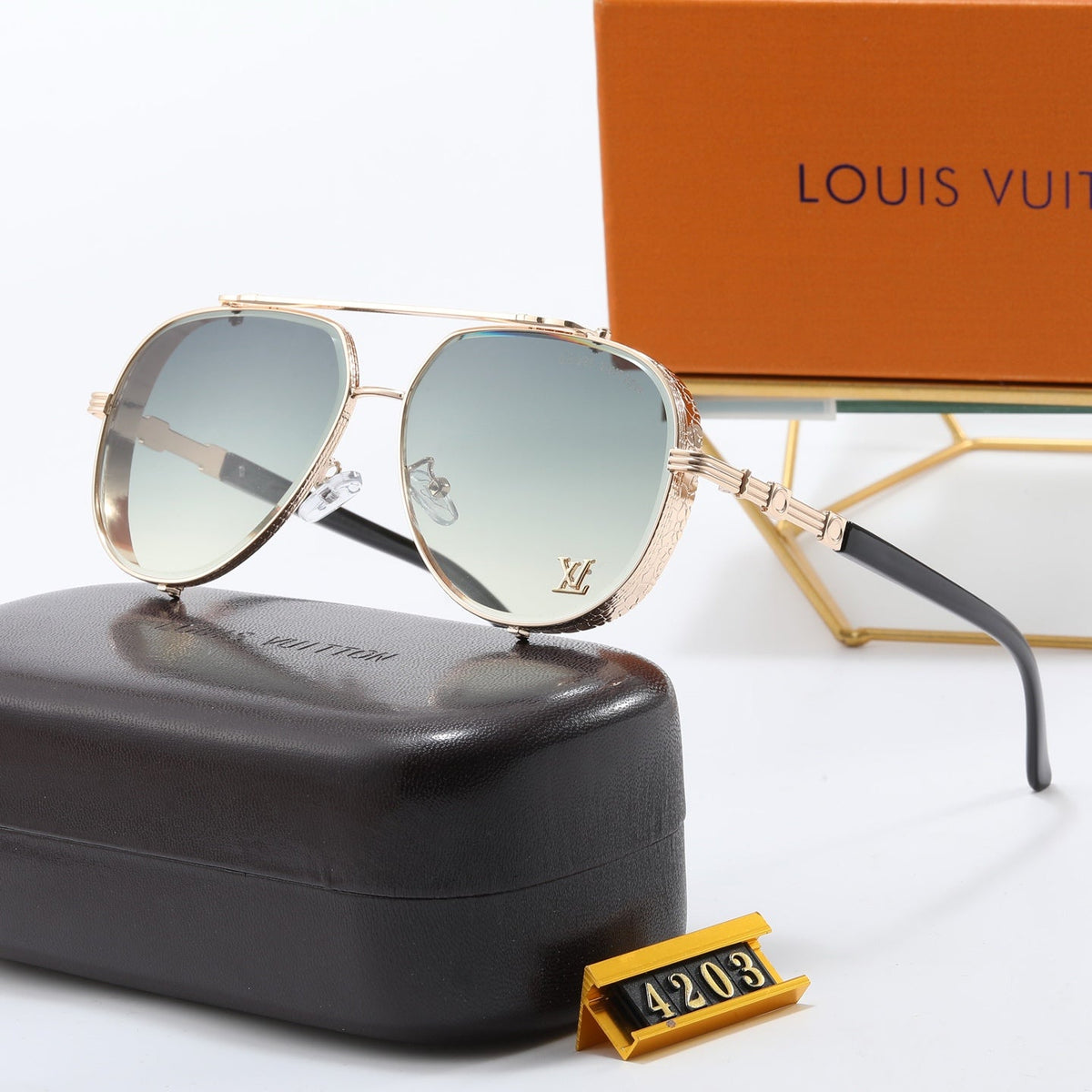 Round Fashion sunglasses 4203