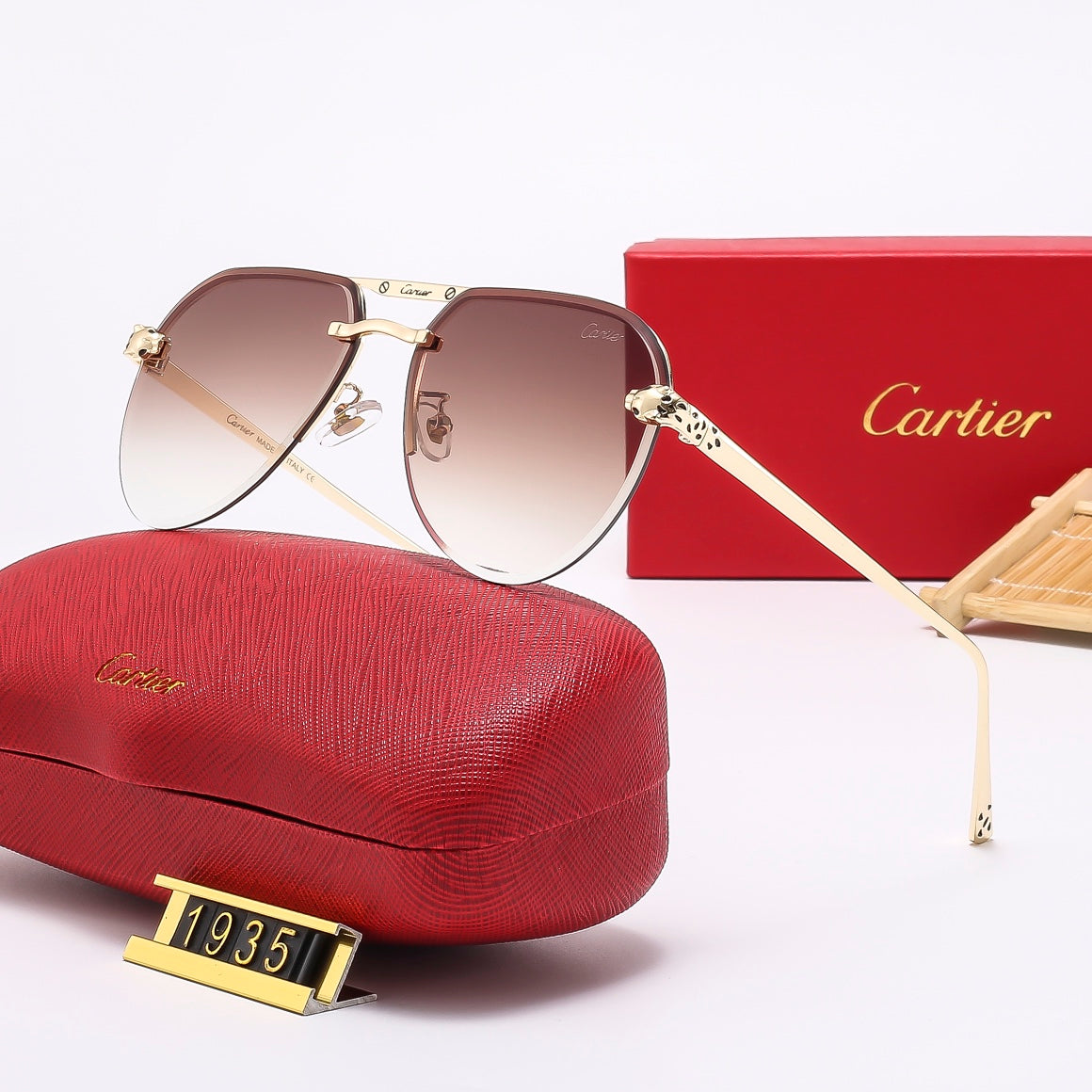 7 Colors Fashion Metal Pilot Sunglasses 1935