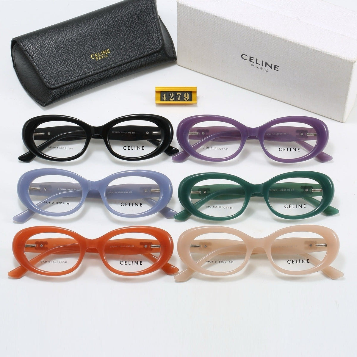 6 Colors Fashion glasses—4279