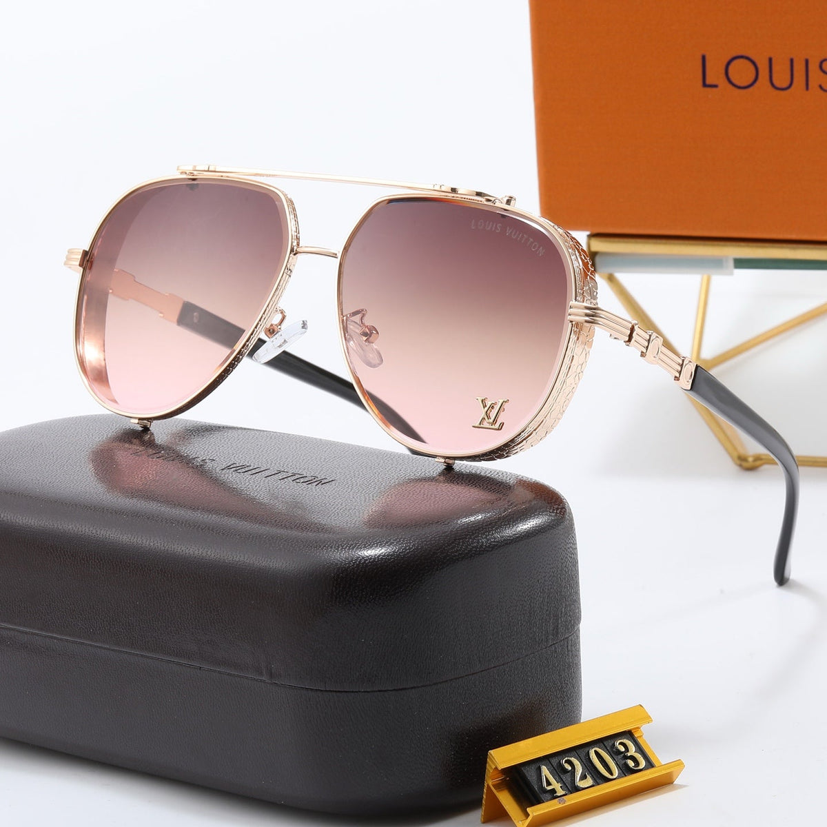Round Fashion sunglasses 4203