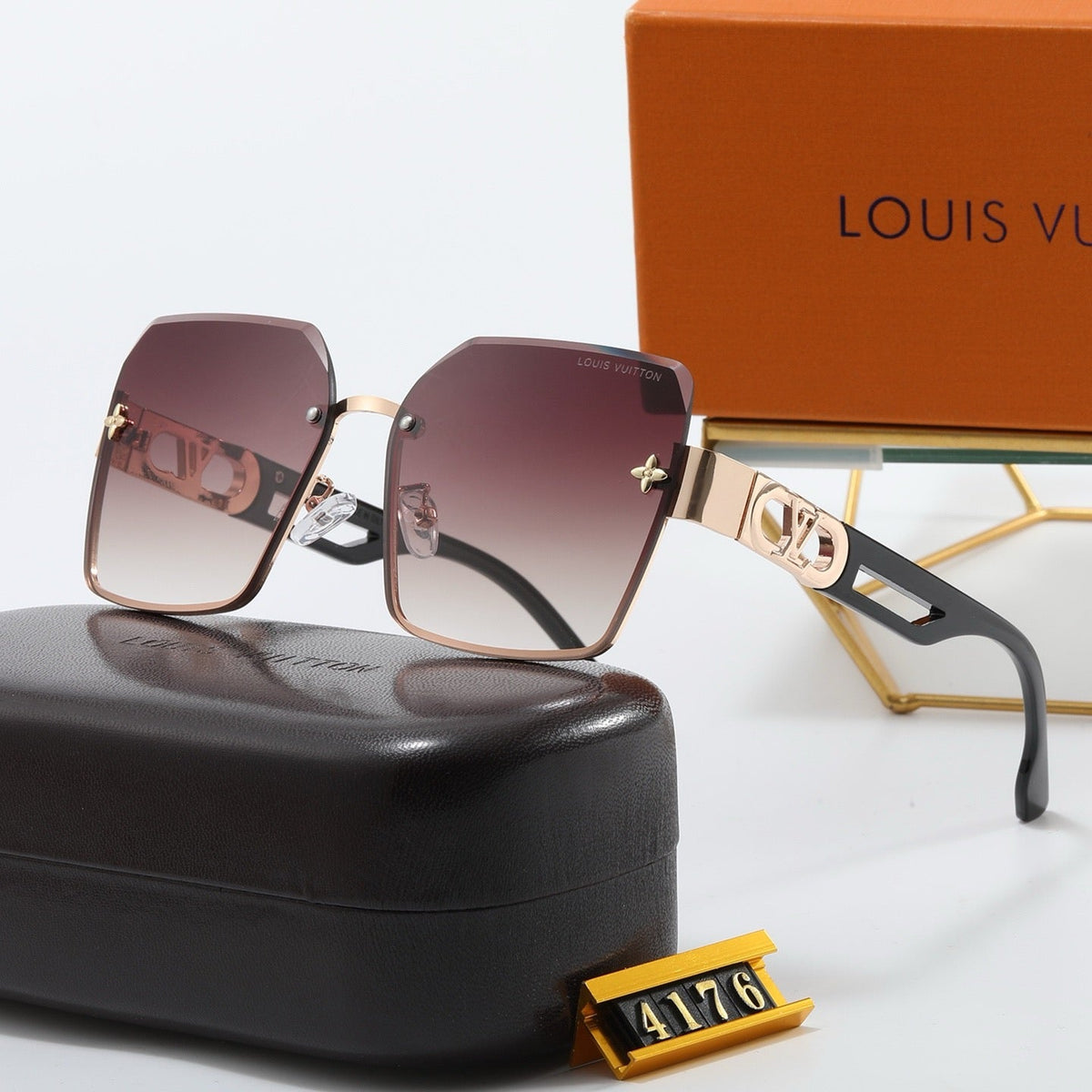 Fashion square sunglasses 4176
