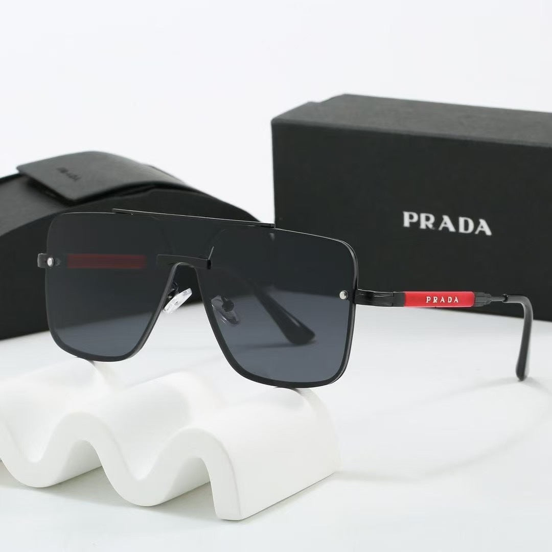 One-piece 7 Colors Fashion mental Sunglasses