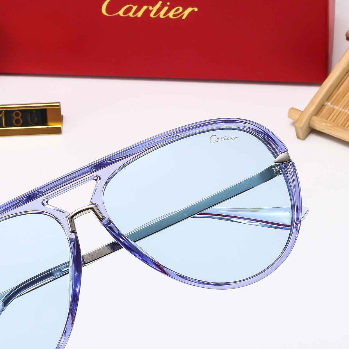 Fashion Jelly Color Sunglasses 2180