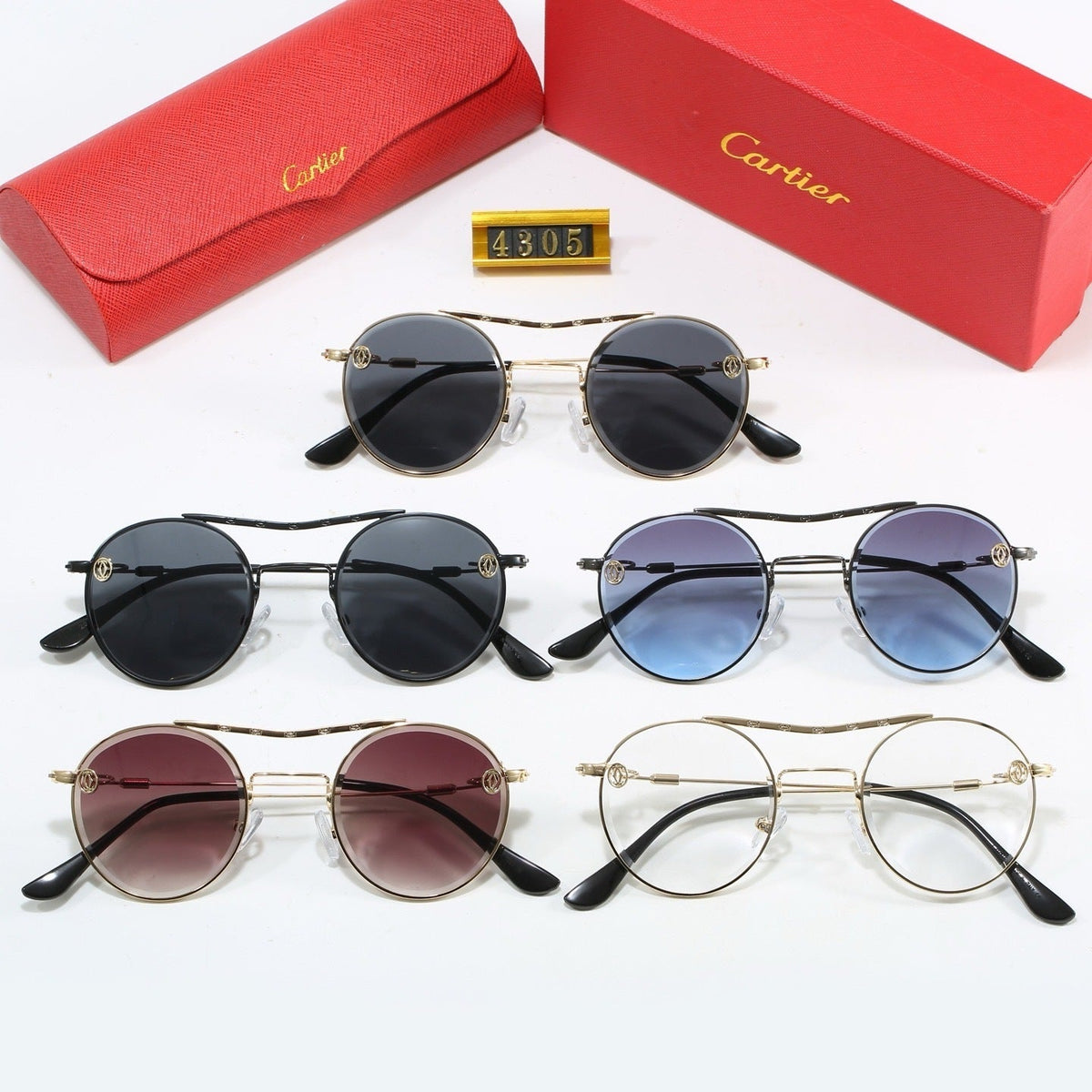 5 Colors Fashion Sunglasses—4305