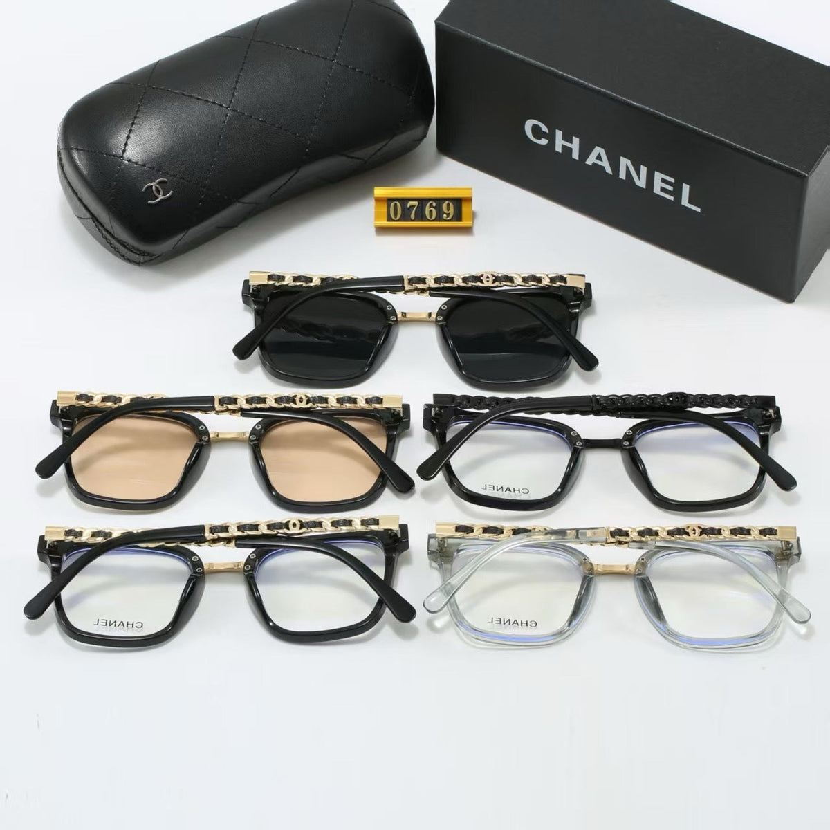 5 Colors Fashion Sunglasses—0769