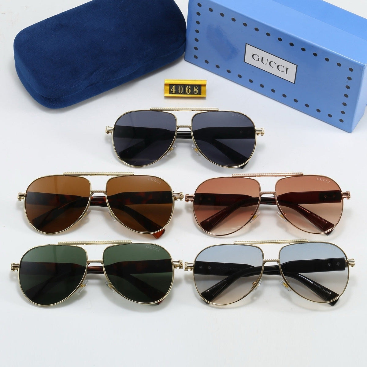5 Colors Fashion Sunglasses—4068
