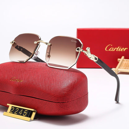 7 Colors Fashion frameless square Sunglasses 2245