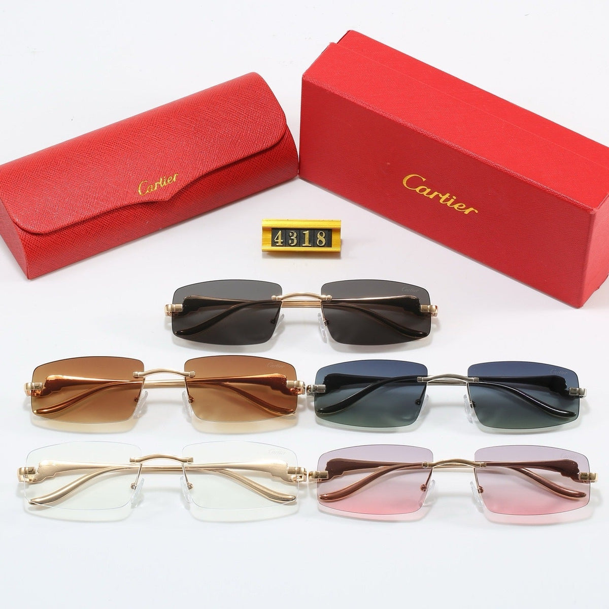 5 Colors Fashion Sunglasses—4318