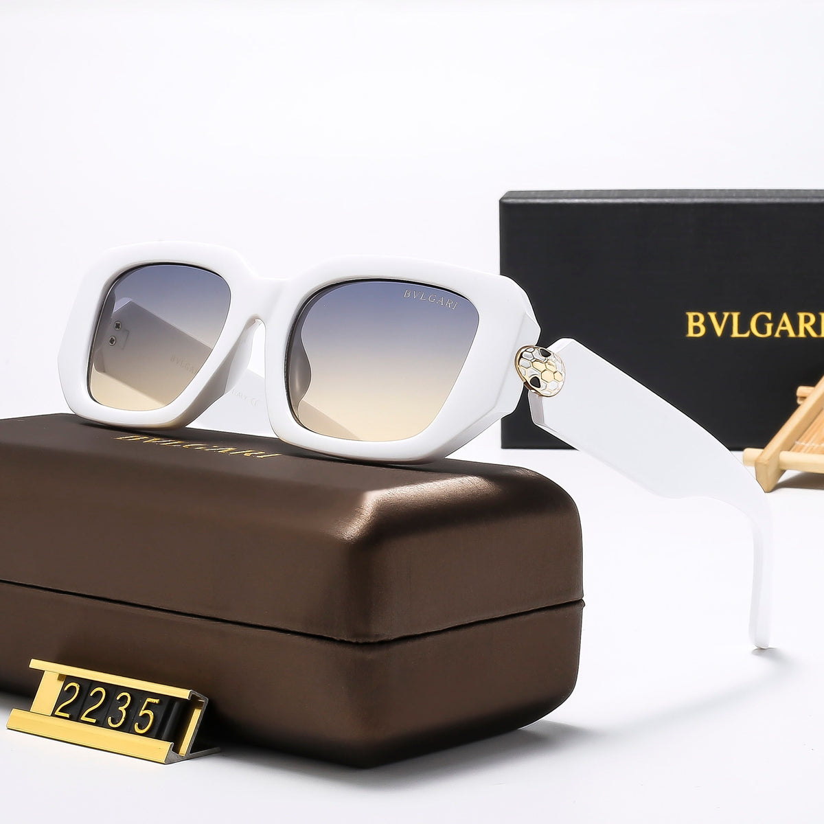 Snake Head Rose Sunglasses 2235