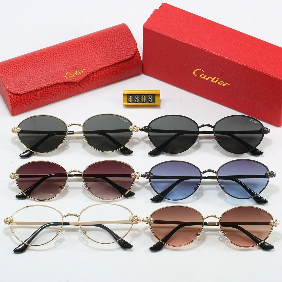 5 Colors Fashion Sunglasses—4303