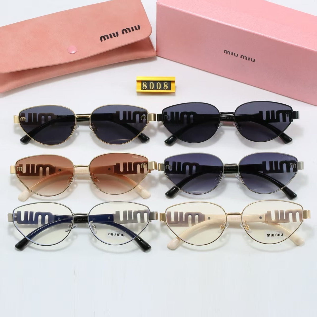 6 Colors Fashion Sunglasses—8008
