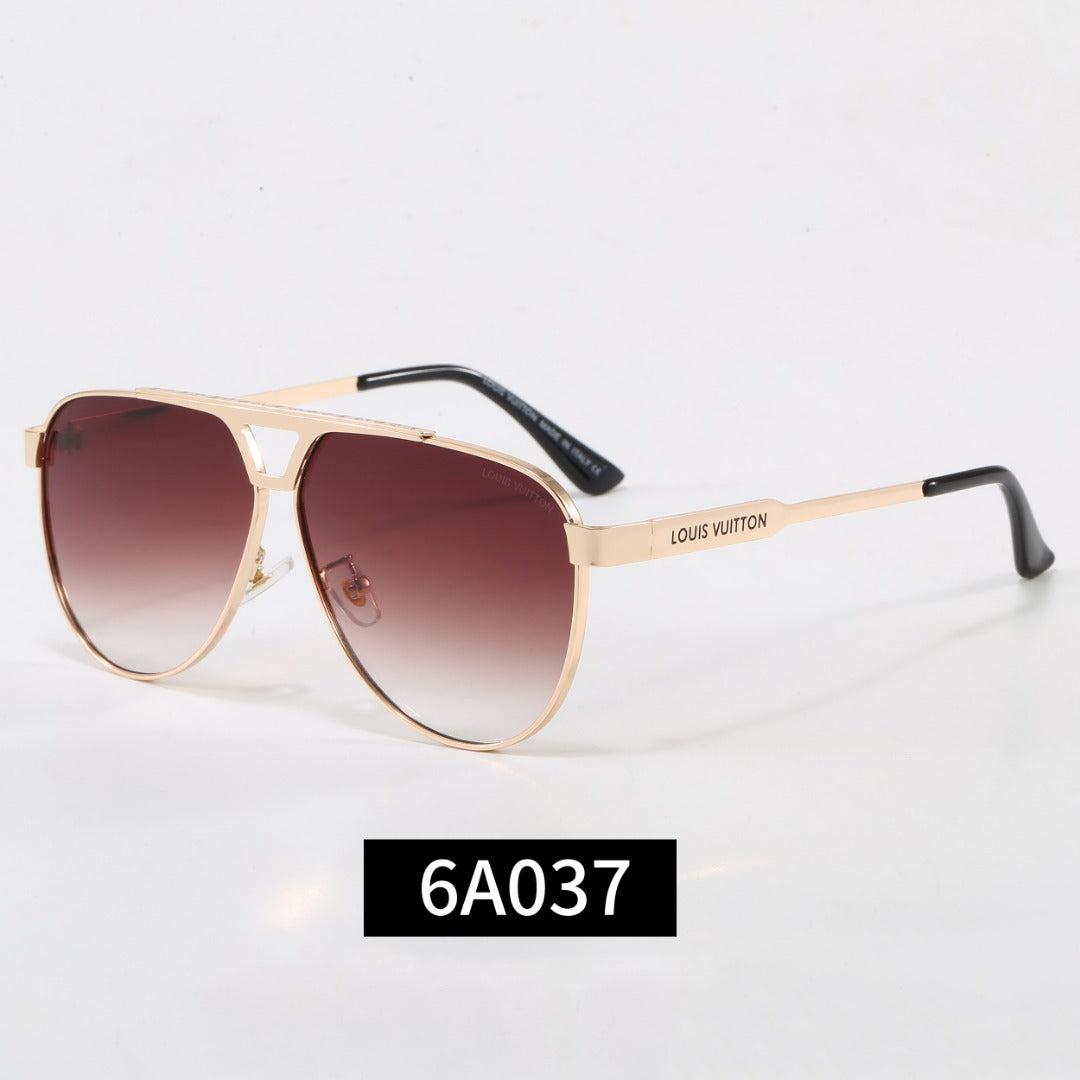 Premium Metallic aviator sunglasses 6A037