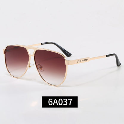 Premium Metallic aviator sunglasses 6A037
