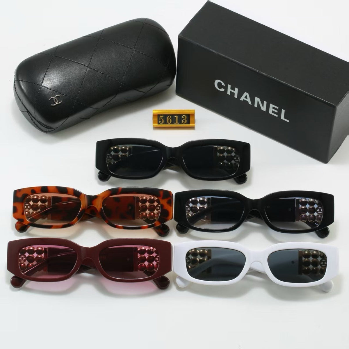 5 Colors diamond Fashion Sunglasses—5613