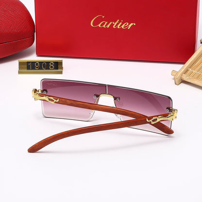 5 Colors Frameless Fashion Sunglasses—1908